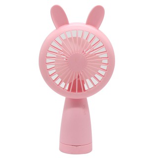 Quạt cầm tay mini để bàn cho học sinh, nhân viên văn phòng tai mèo tai thỏ cực yêu - Mã 1979 (Giao mẫu ngẫu nhiên)