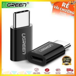 Đầu chuyển Micro USB sang USB type C, UGREEN US157