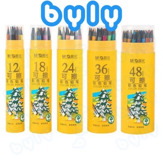 Hộp bút chì màu có chức năng xóa - tẩy được M&amp;G hình cây thông