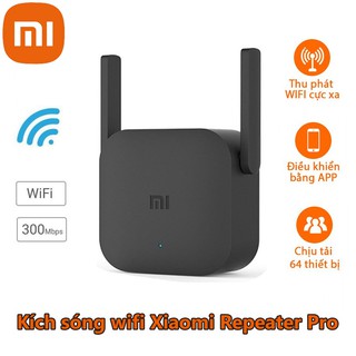 Kích sóng wifi Xiaomi Xiaomi Repeater Pro, Mở rộng sóng Wifi, Tăng cường mạng Wifi - Thiết bị kích sóng Wifi Xiaomi KL1