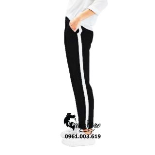 Quần 1 sọc ống suông nam nữ bigsize 40-100kg thun cotton mềm mát