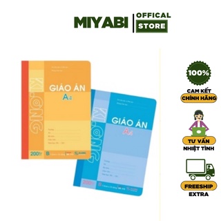 sổ giáo án A4 120 trang - 200trang kẻ ngang Klong