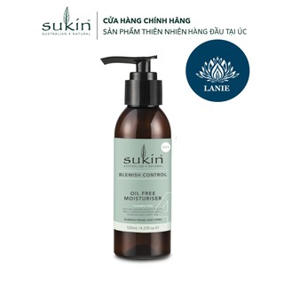 Kem Dưỡng Ẩm Kiềm Dầu Ngừa Mụn Sukin Blemish Control Oil Free Moisturiser 125ml