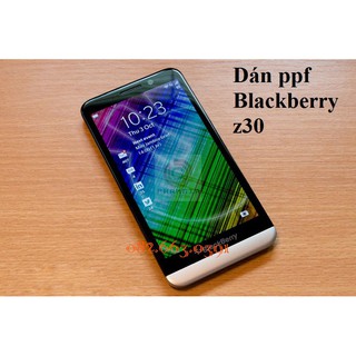 Dán Ppf BLACKBERRY Z30 bóng, nhám-màn hình, mặt lưng, mặt lưng full viền