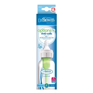 Bình sữa Dr.Brown's cổ hẹp 120ml và 250ml nhựa pp options Plus phiên bản 2019