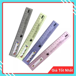 Thước Kẻ Thiên Long 20-30cm - Cấu tạo từ nhựa cứng trong suốt, độ bền cao