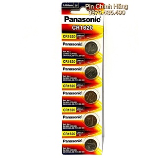 Pin CR1620 Panasonic Lithium 3V Vỉ 5 Viên Hàng Chính Hãng Made in Indonesia