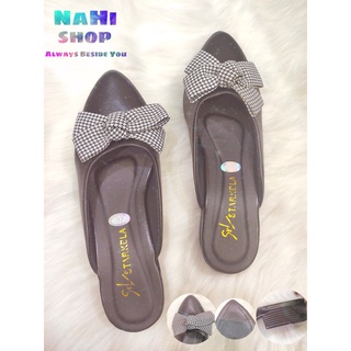 SIÊU SALE DÉP SỤC NƠ CARO - DÉP SỤC NỮ 2 PHÂN SIÊU XINH SIÊU CUTE NAHI NGOCHIEU1111
