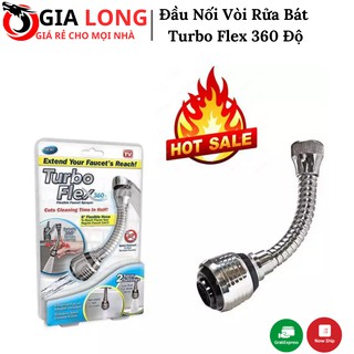 Vòi Nối Tăng Áp Cho Bồn Rửa Chén Tubor Flex 360