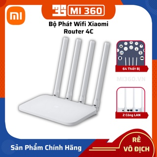 Bộ Phát Wifi Xiaomi Router 4C✅ Kết Nối 64 Thiết Bị, Tốc Độ 300Mb✅ Hàng Chính Hãng