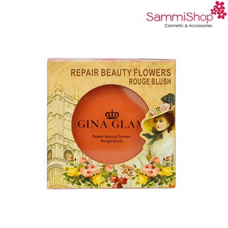 Phấn má Gina Glam repair beauty flowers rouge blush (G36)