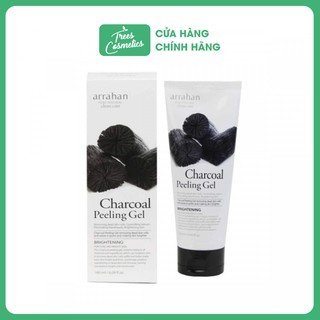 Gel Tẩy tế bào da chết từ than hoạt tính Arrahan Charcoal Peeling Gel 180ml - Hàn Quốc Chính Hãng