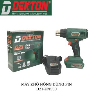 Máy Khò Nhiệt Dùng Pin Dekton D21-KN550 - Hệ Sinh Thái D21