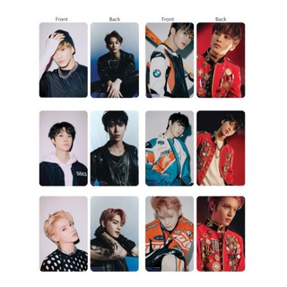 Set 18 thẻ card nhựa NCT 127 - The Final Round in 2 mặt bo góc