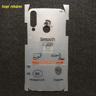 Dán ppf ốp lên mặt lưng vsmart joy 3 full viền (chống trầy xước va đập)