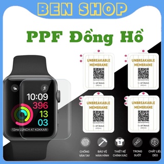 Miếng Dán Dẻo PPF Màn Hình Dành Cho Apple Watch Series 38mm/40mm/42mm/44mm