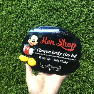 Bảng mica in hình hoạt hình treo cửa phòng ngủ_ Bảng treo cửa nhà_ bảng shop