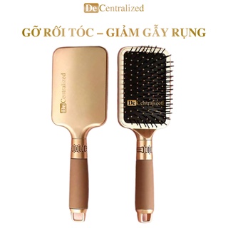 Lược gỡ rối lược tròn, lược bán nguyệt chải tóc tạo kiểu phồng massage dầu giảm rụng tóc cao cấp