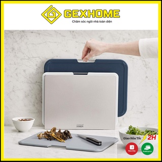 Set 3 thớt kèm dao Joseph 60194 - Bộ 3 thớt 3 dao kháng khuẩn JOSEPH JOSEPH NEST BOARDS PLUS 60194