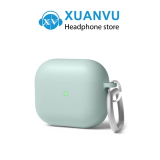 [Mã SKAMSALE03 giảm 10% đơn 200k] Vỏ Case AirPods 3 Elago Liquid Hybrid Hang Silicone - Hỗ trợ sạc không dây