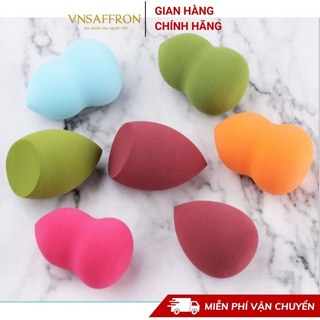 Mút trang điểm tán kem nền, phấn hình trứng, hồ lô, giọt nước siêu dễ thương và mềm mịn