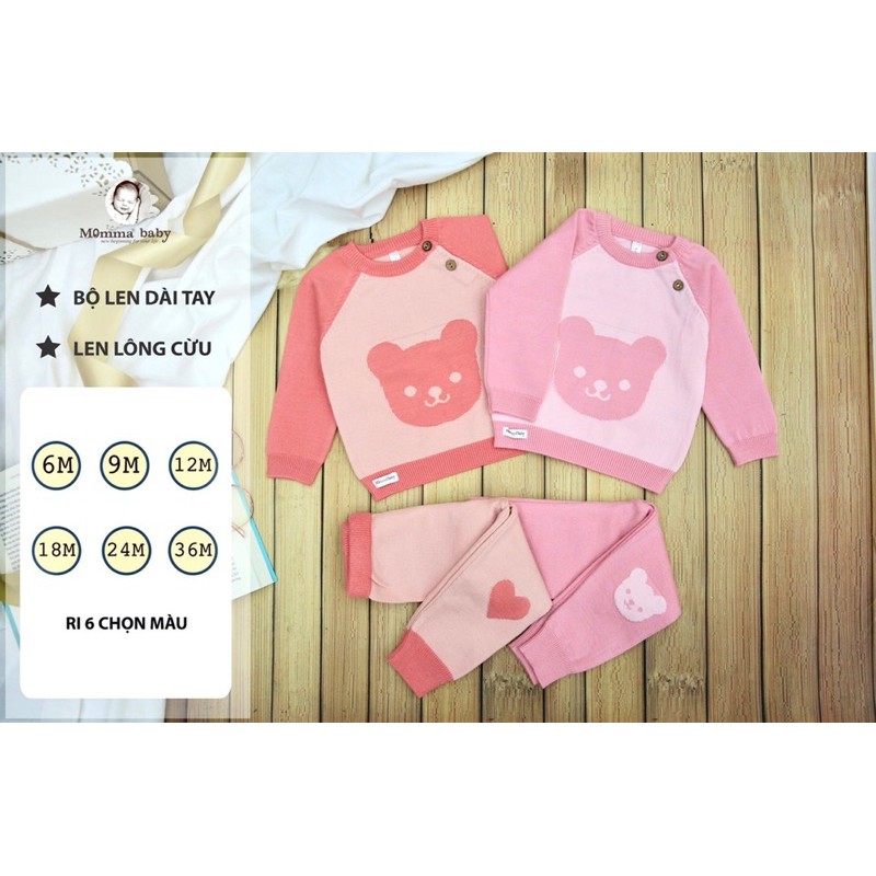 Bộ len lông cừu Momma