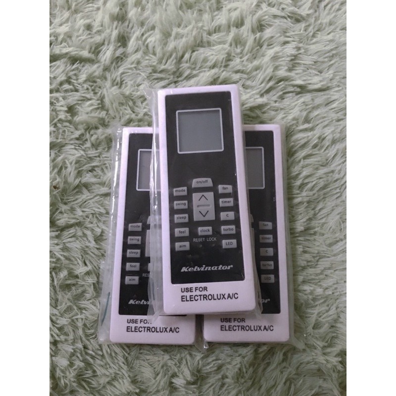 Remote máy lạnh Electrolux 3