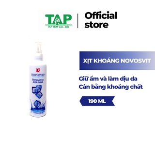 Xịt Khoáng Novosvit Nga Dưỡng Ẩm Phục Hồi Da 190ml