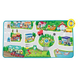 Thảm chơi cho nhạc mô hình đường phố đua xe phương tiện giao thông vui nhộn Winfun 001288NL - phát triển trí tuệ