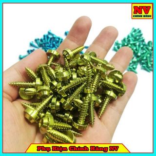 ỐC Titan Gr5 5li18 Áo Răng Xoắn Gắn Dàn Áo Ex , Sirus , Pô E Tất Cả Các Dòng Tay Ga