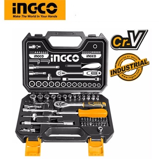 Bộ 45 đầu tuýp 1/4'' INGCO HKTS14451