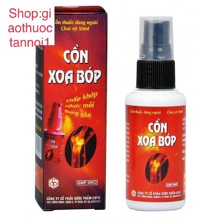 Cồn xoa bóp opc - thấp khớp, nhức mỏi, bong gân