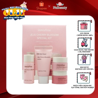 Bộ dùng thử hoa anh đào Innisfree Jeju Cherry Blossom special kit  [ CHUẨN HÀNG AUTH]   [FREE SHIP]