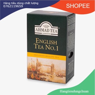 Trà đen No.1 Anh Quốc  hộp giấy 100g (trà lá pha ấm – 100g trà/hộp) - Ahmad English No1 Tea 100g