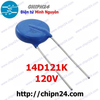 [5 CON] Tụ chống sét Varistor 14D121K 14D 120V