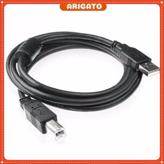 Dây cáp máy in cổng USB 2.0 đen dài 1.5M 3M 5M kết nối máy in với máy tính PC laptop chống nhiễu tốt ARIGATO