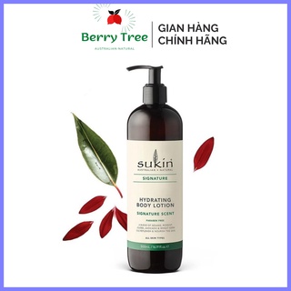 Kem dưỡng ẩm cơ thể Sukin Hydrating Body Lotion Original Scent 500ml (BR)