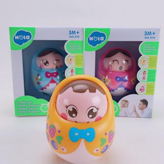 [HUILETOYS]Đồ Chơi Lật Đật Phát Nhạc Cho Bé Yêu Đầu Đời-Hola Siêu Bền 979