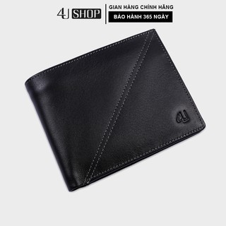Ví Nam Da Bò 4U Kiểu Dáng Ngang Lịch Lãm F112
