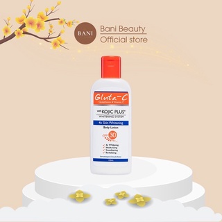 Body Lotion SPF 30+ Kem Dưỡng Thể Trắng Da x4 GlutaC Kojic Plus+