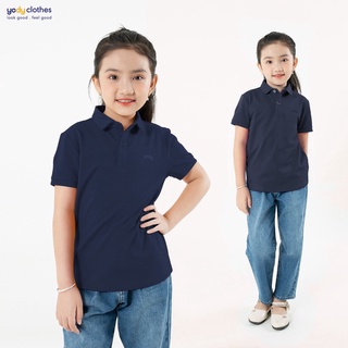 Áo Polo Trẻ Em YODY Cotton, Áo Thun Cộc Tay Cho Bé Thoáng Mát An Toàn APK5189
