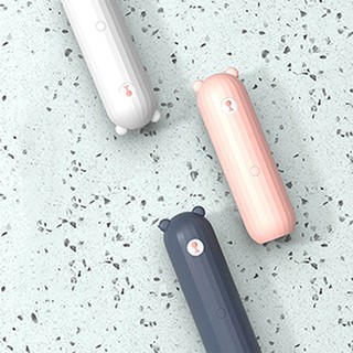 Quạt sạc mini cầm tay gấp gọn hình Gấu kute