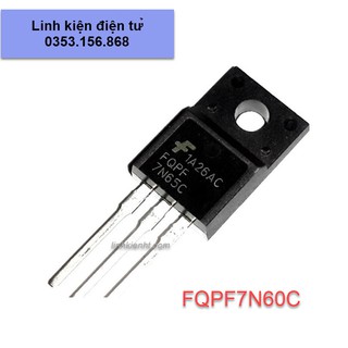 MOSFET 7N60 7N60C FQPF7N60C 7A 600V (Kênh N)