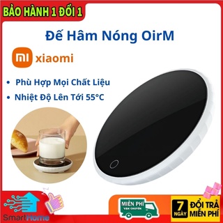 Đế Hâm Nóng Xiaomi OirM Thông Minh Giữ Nhiệt 55 độ, Phù Hợp Mọi Chất Liệu, Tiện Lợi, Dễ Dàng Mang Theo