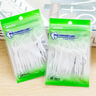 Set 20 /  50Chỉ Nha Khoa 7.5cm Đảm Bảo An Toàn Răng Miệng tăm nha khoa tăm chỉ nha khoa chumdecor