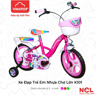 Xe đạp trẻ em Nhựa Chợ Lớn K101 - M1774-X2B - Cho Bé Từ 2 đến 4 Tuổi