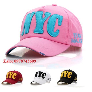 Mũ lưỡi trai NYC cho cả nam và nữ