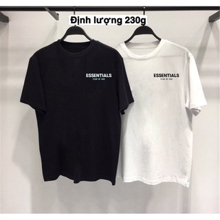 [ Xả kho ] Áo thun Tee ( Cotton loại 1 ) OVERSIZE tay lỡ ESSENTIALS FOG thời trang nam nữ- Phản Quang