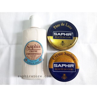 Bộ đánh giày Saphir Pháp 3 sản phẩm