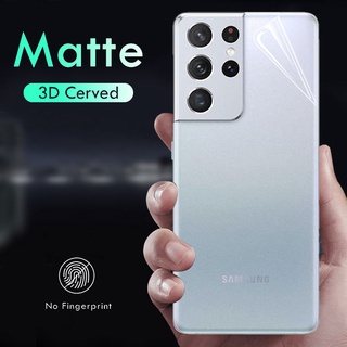 Dán PPF nhám AG chống vân tay mặt sau dành cho Samsung Galaxy S8 S9 S10 S20 S21 S22 S23 Plus Note 8 9 10 20 Ultra